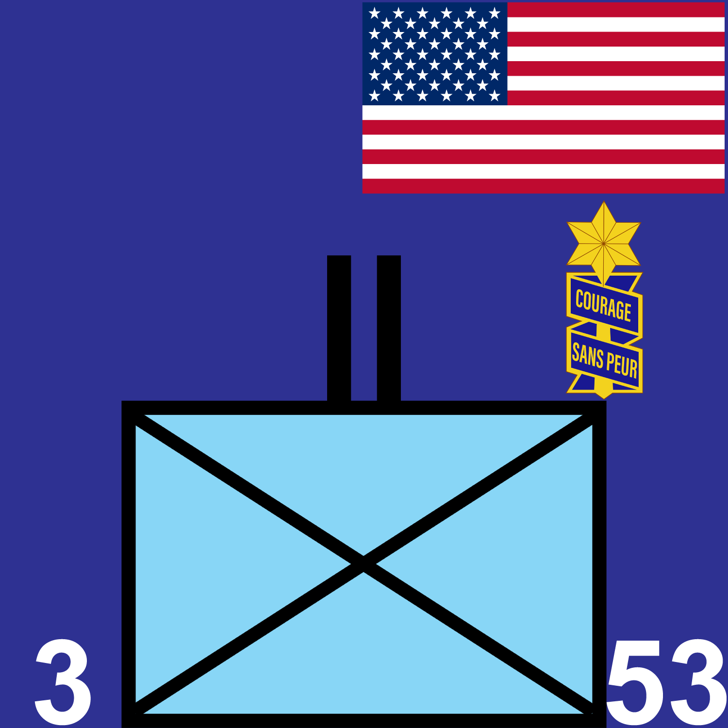 3d Battalion, 53rd Infantry Regiment icon
